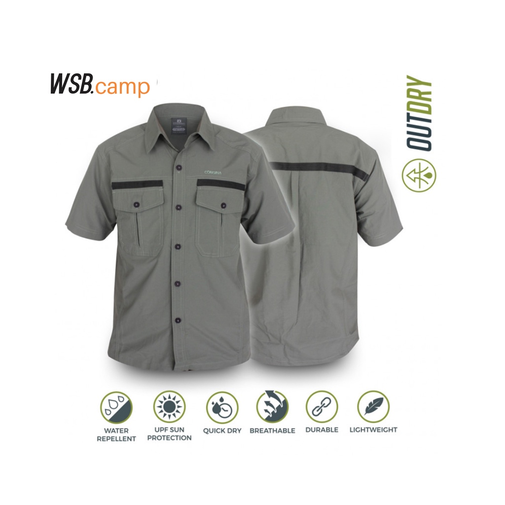 KEMEJA LAPANGAN CONSINA BRIGHTON - TRENTINO - PDL LENGAN PENDEK - LENGAN PANJANG - KEMEJA TRENTINO