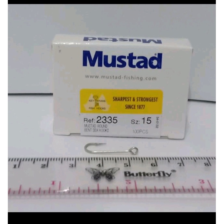 Kail Mustad 2335 / Mustad Hooks 100 pcs