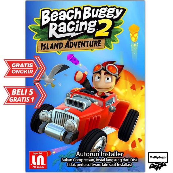 Beach Buggy Racing 2 : Island Adventureenture - PC  Game Race - Download Langsung Play