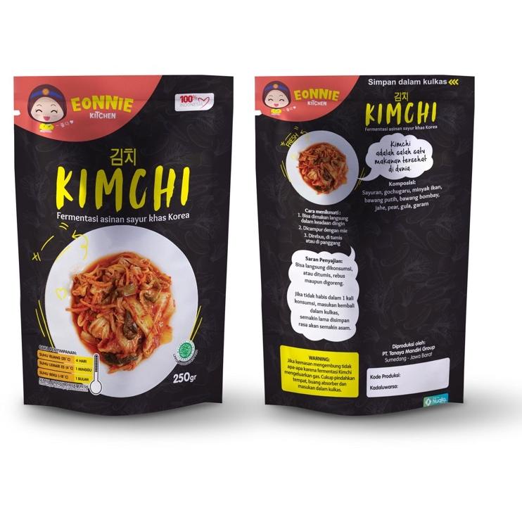 

6.6 Brand Eonnie Kitchen - Kimchi Sawi Asinan Sayuran Korea grosir