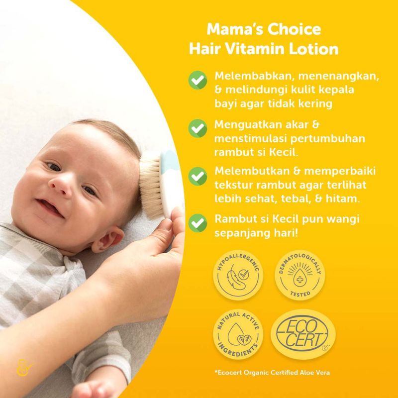 Hair Lotion Baby - Mama's Choice Baby Hair Vitamin Lotion n