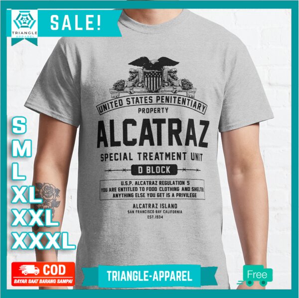 Baju Kaos ALCATRAZ S.T.U. T-Shirt