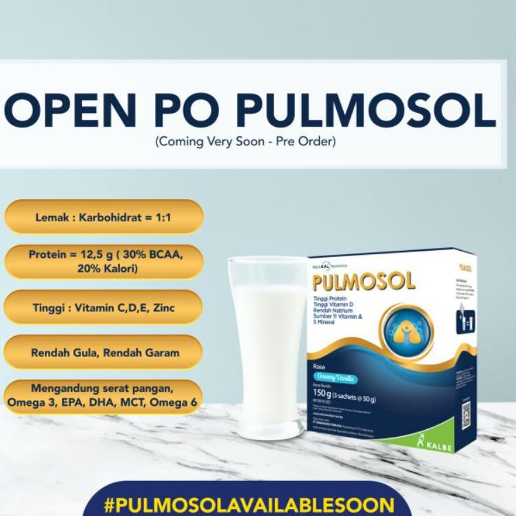 

↼ pulmosol (nutrisi spesifik untuk pernafasan) ❆