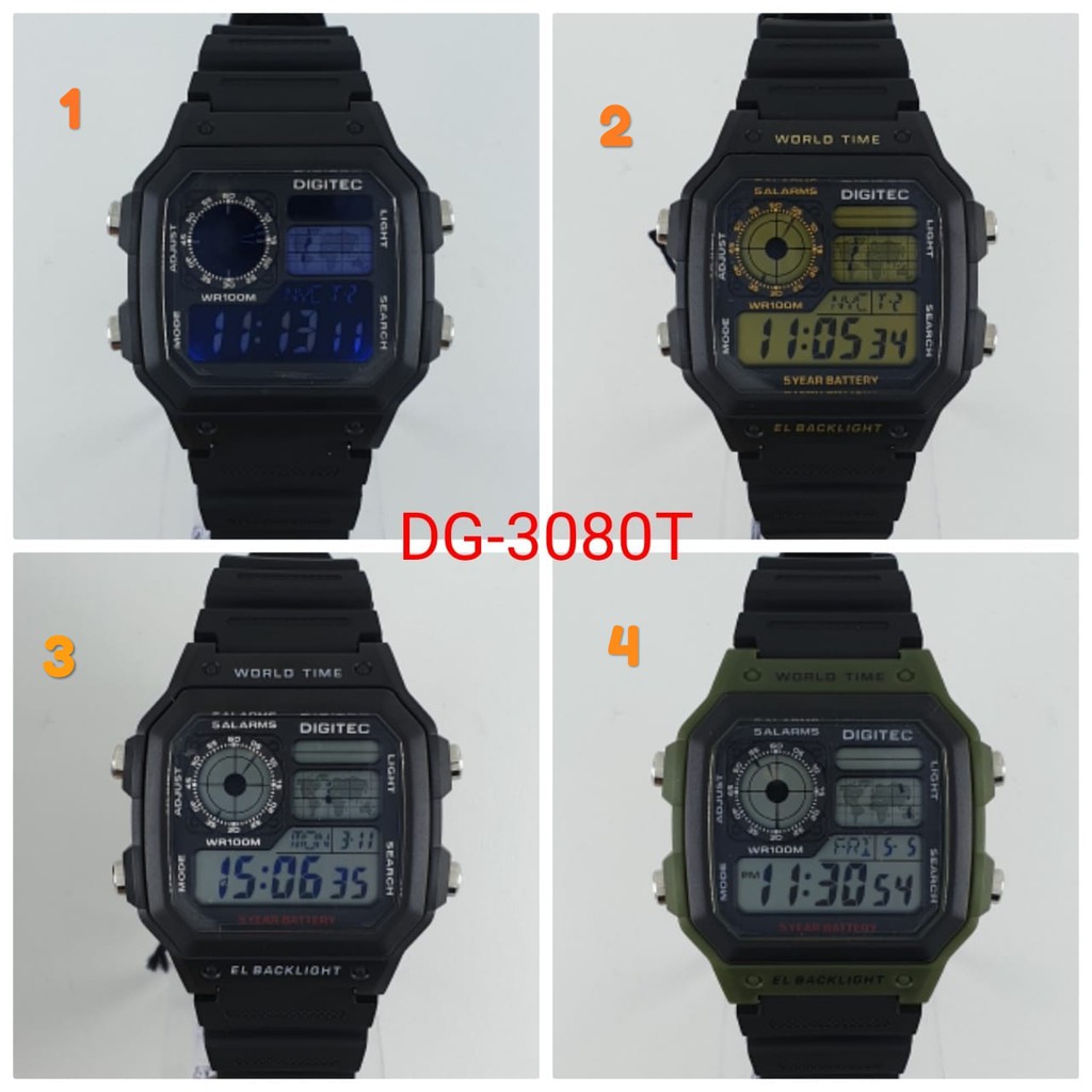 JAM TANGAN PRIA Grosir digitec DG3080 original`