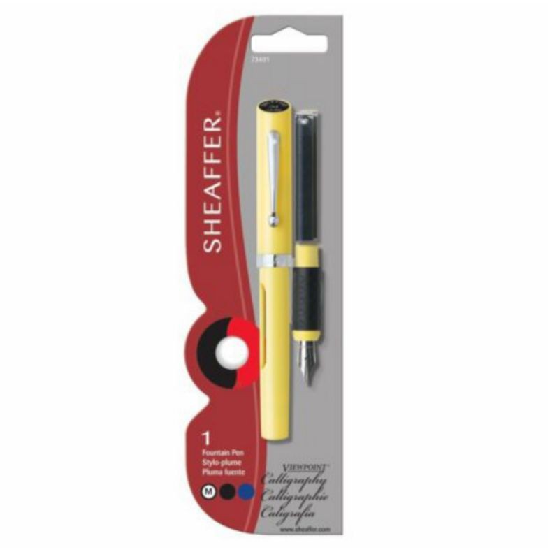 

Sheaffer® Yellow Viewpoint Caligraphy - Medium Nib