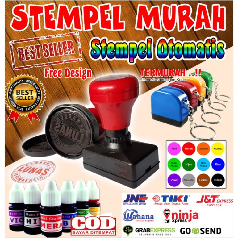 

YUH STEMPEL WARNA/CUSTOM MURAH BERKUALITAS