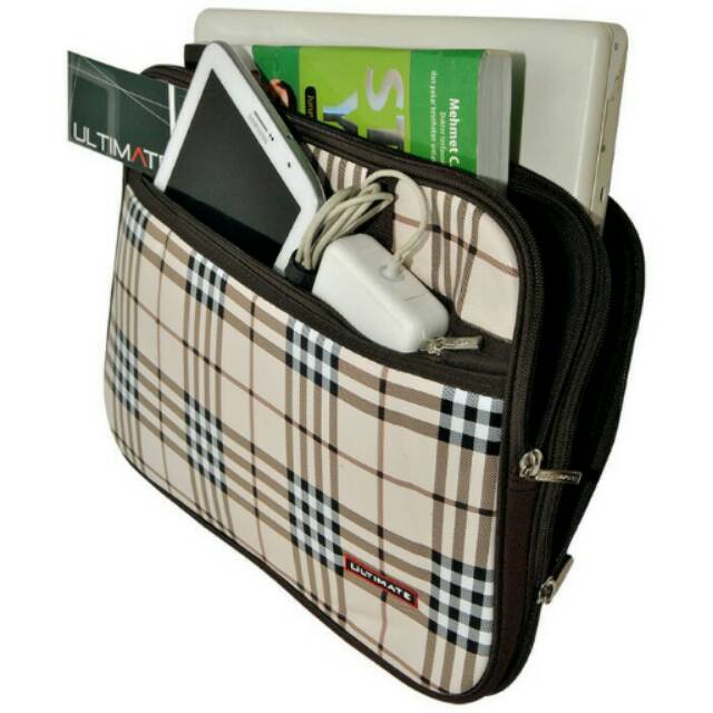 Laptop Case/ Cover Laptop/ Tas Laptop Ultimate Double Burberry