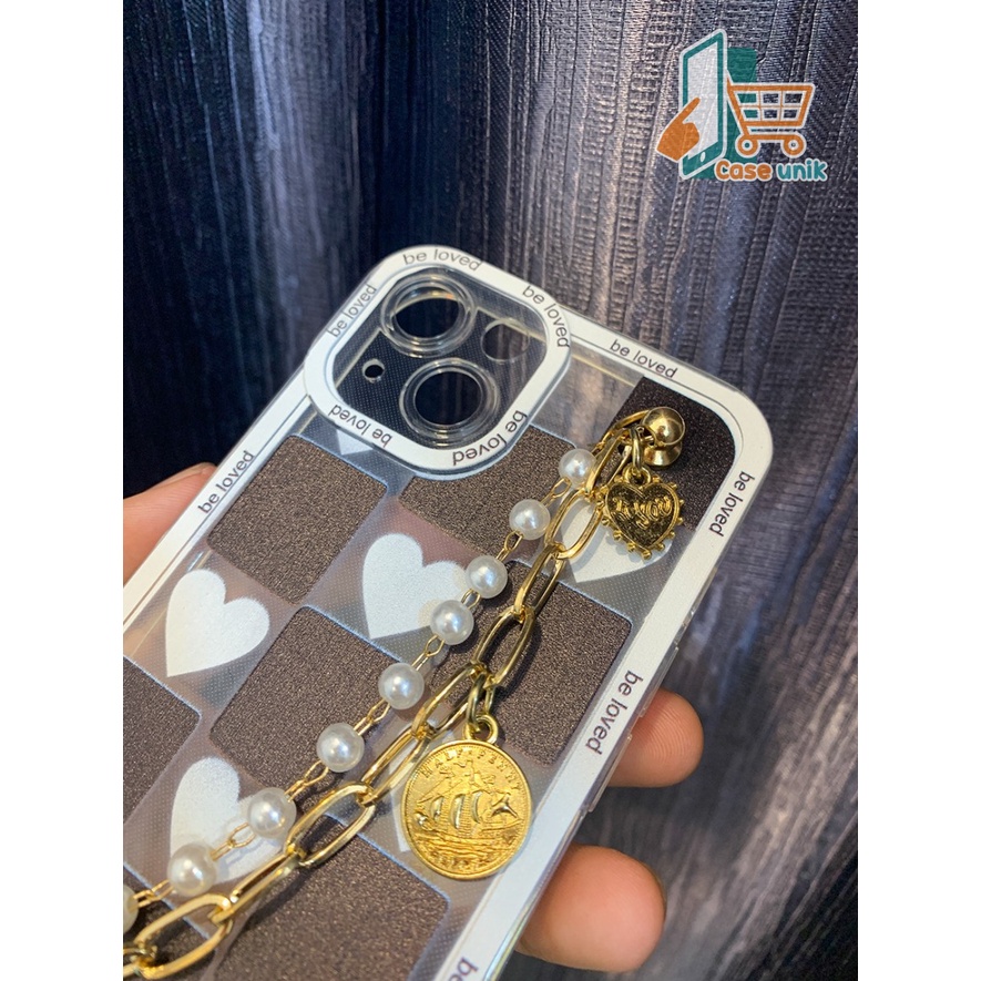 GM004 SOFTCASE DESAIN HATI RANTAI MUTIARA VIVO Y12 Y11 Y15 Y17 Y15S Y01 Y20 Y12S Y20I Y21S Y33S Y21 2021 Y30 Y50 Y30I Y75 Y55 Y91 Y93 Y95 Y91C Y1S Y51 2020 Y53S Y16 Y22 Y22S Y35 2020 V20 V21 V23 V25E V25 PRO CS4393