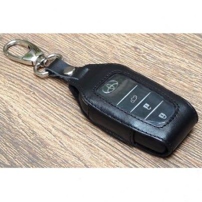 Cover smart key toyota fortuner case kulit asli