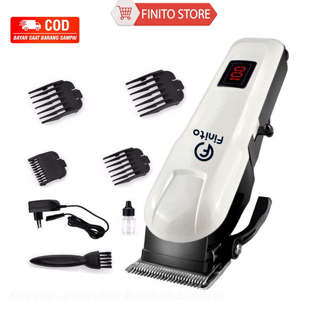 Alat Cukur Rambut Elektrik/Hair Clipper Professional Pemotong Rambut/Alat Cukur Rambut Elektrik Hair Clipper Cordless