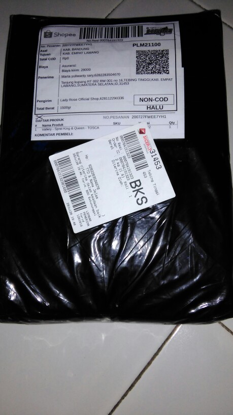 Vallery - Sprei King & Queen - Tosca