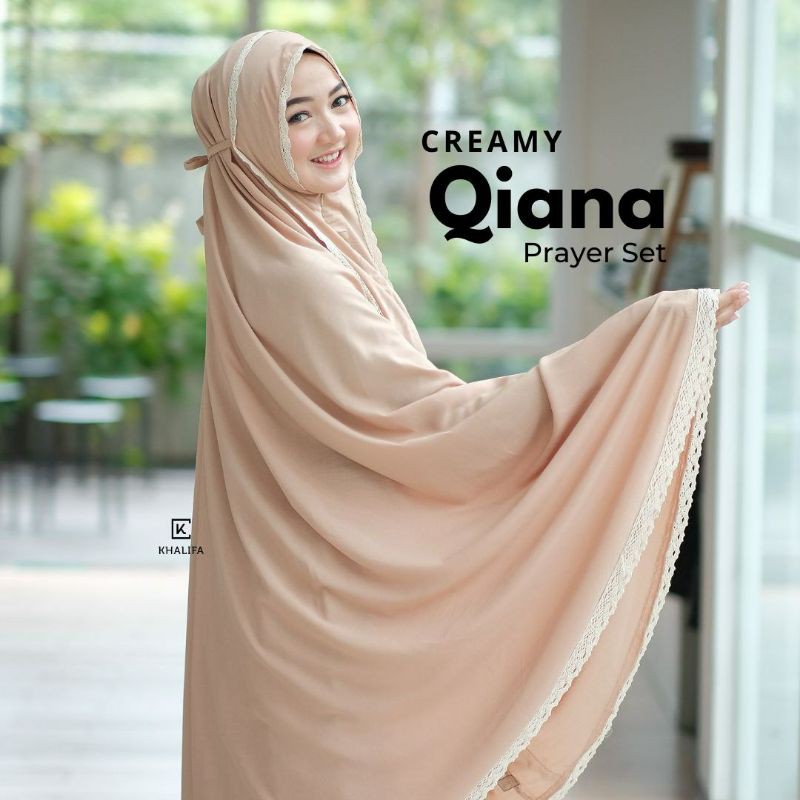 mukena / telekung / qiana prayer set by khalifa