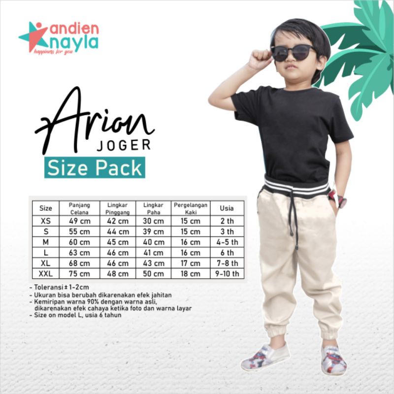 JOGER ARION BY ANDIEN NAYLA