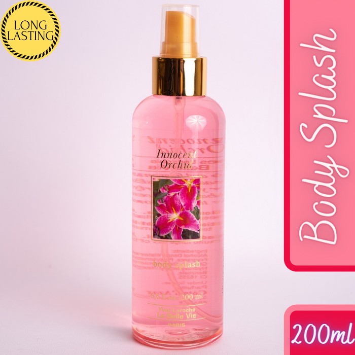 Parfum Wanita Yves Laroche Innocent Orchid Body Splash 200ml
