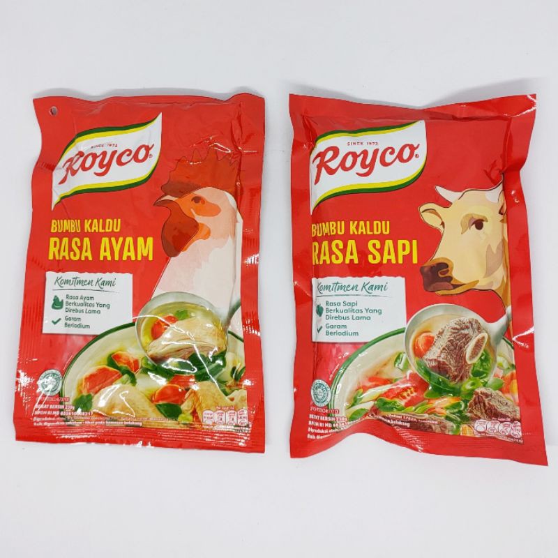 

Royco Sapi/Ayam Penyedap Rasa Kaldu Sapi / Royco Kaldu Ayam 230gr