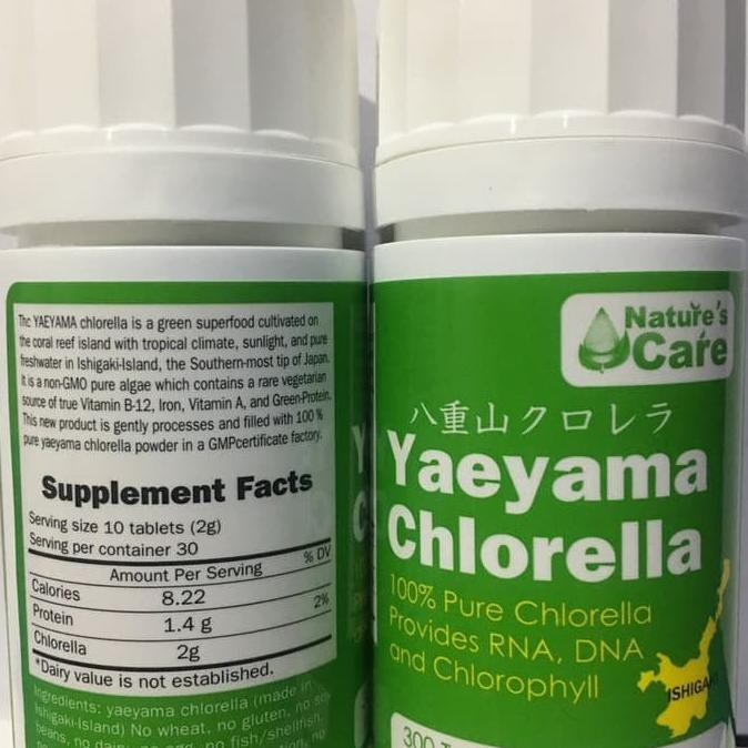 BAYAR DITEMPAT]] Sun Chlorella Yaeyama Import Japan Isi 300 Tablet KOMPLIT Kode 908