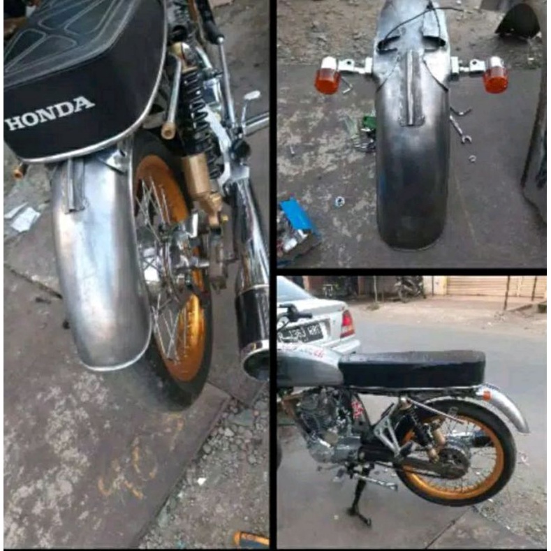 spakbor belakang cb tatanan slebor cb125 selebor tatanan