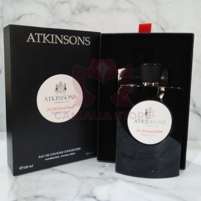 Parfum OriginaL Atkinsons 24 Old Bond Street Triple Extract EDC Concentree 100 ml For Unisex Murah