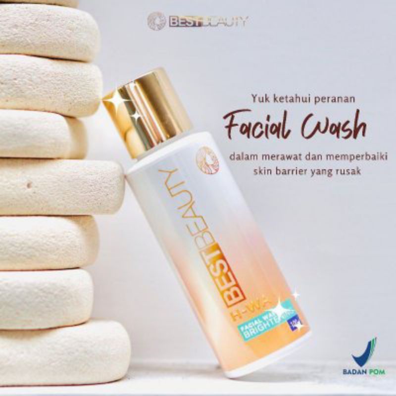 Facial Wash Brightening Glowing Best Beauty Skincare BPOM