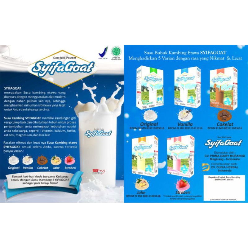 

susu kambing syifa goat