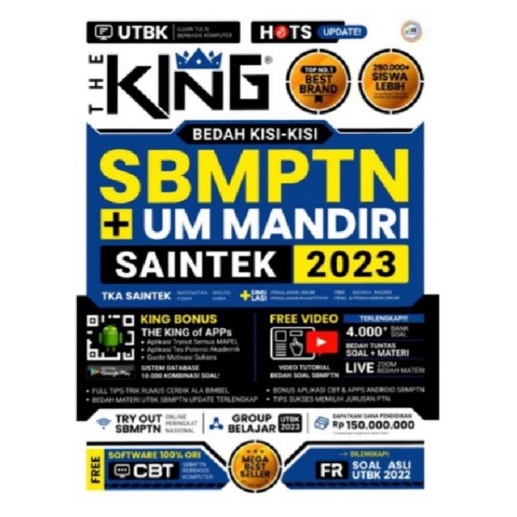 

THE KING BEDAH KISI-KISI SBMPTN + UM MANDIRI SAINTEK 2023