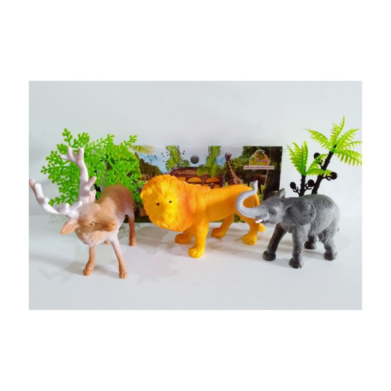 MAINAN FIGURE ZOO THE WORLD ANIMAL - MAINAN BINATANG ZOO TIPE 2