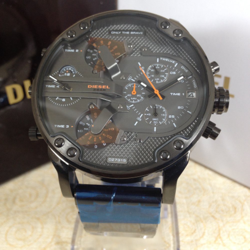 Jam Tangan Pria Diesel DZ7312 fourtime ultra size 55mm Premium