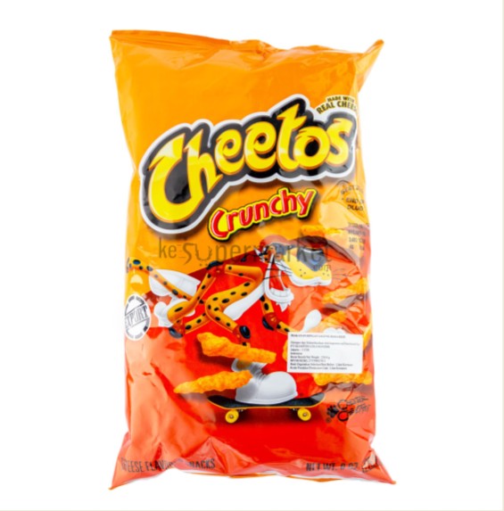 

FRITO LAY'S CHEETOS CRUNCHY CHEESE 8OZ