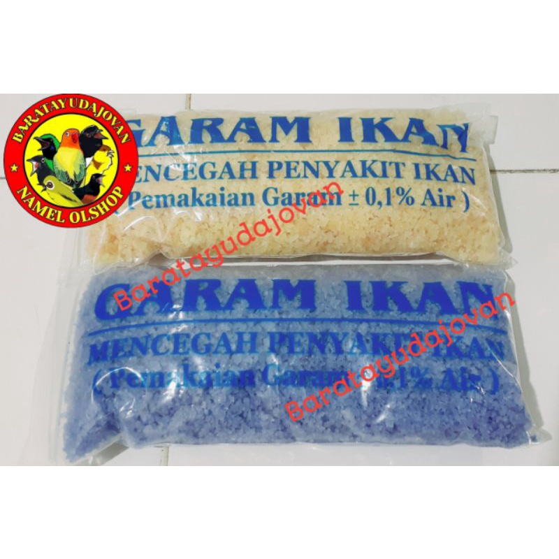 GARAM IKAN / GARAM KRISTAL / GARAM IKAN CUPANG, IKAN KOI, IKAN KOKI / IKAN AIR TAWAR, GARAM IKAN AQU