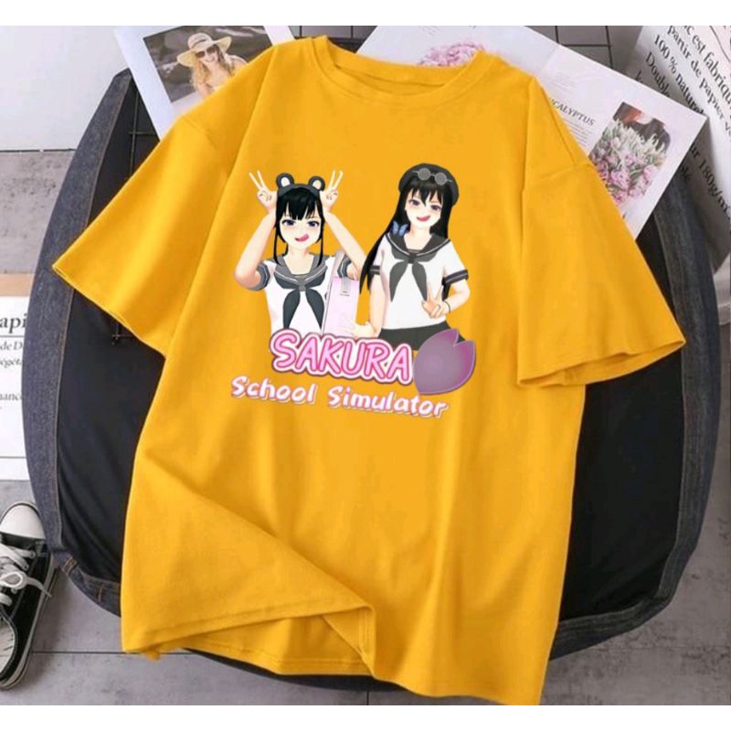 BAJU KAOS ANAK SAKURA SCHOOL SIMULATOR TERBARU Edisi TeuHese