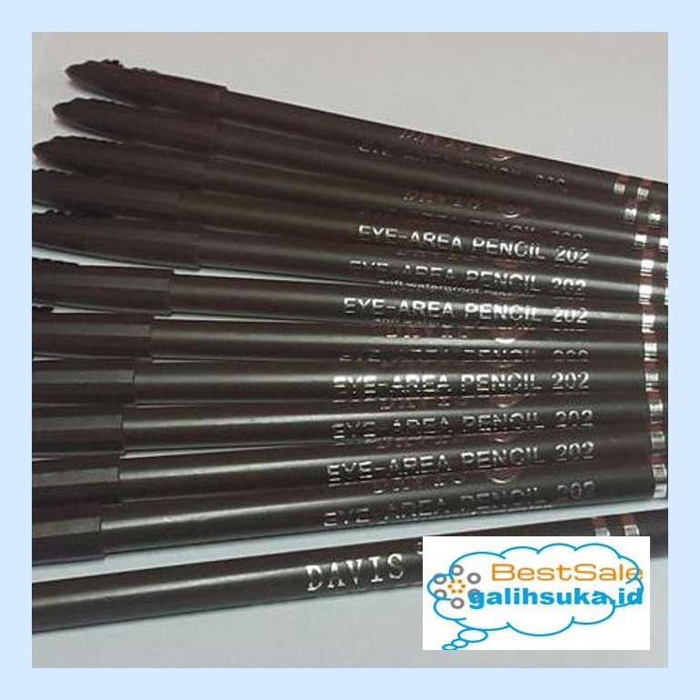 

Eybr74 Pensil Davis Coklat+Sikat Lusinan Brkitf