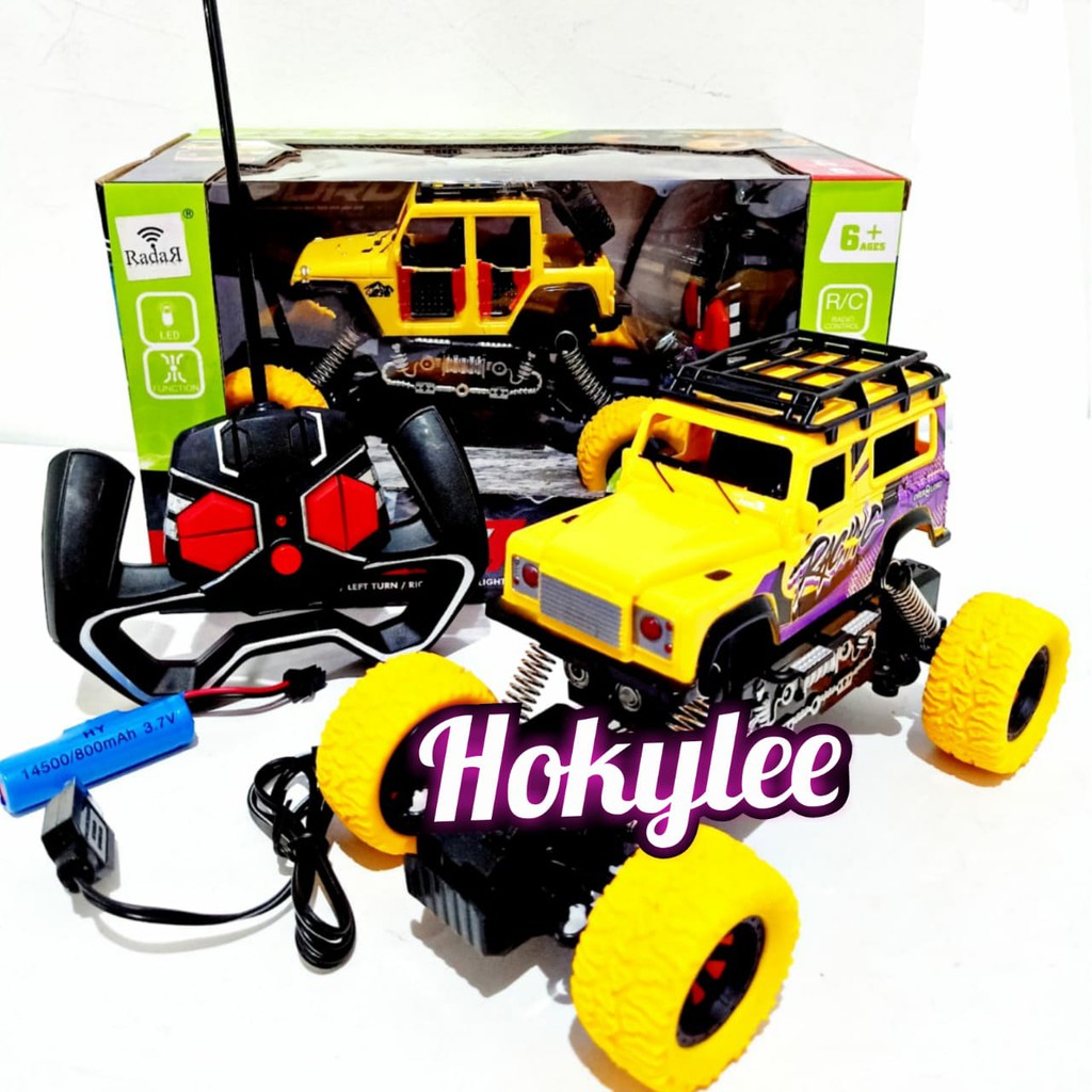MOBIL REMOTE CONTROL OFFROAD JEEP 4WD AURORA - RDR 1024