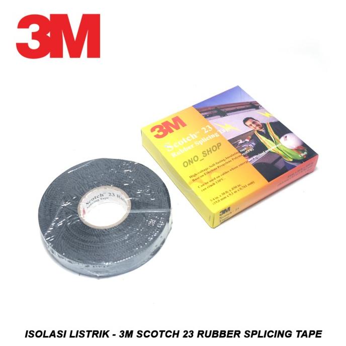 

3M Scotch 23-Rubber Splicing Tape ( Isolasi Listrik )