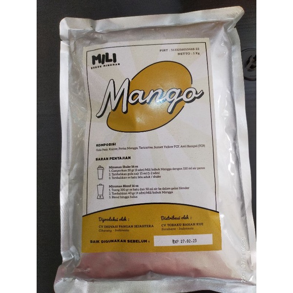 

❤Marlynez08❤Bubuk minuman MILI rasa Mangga