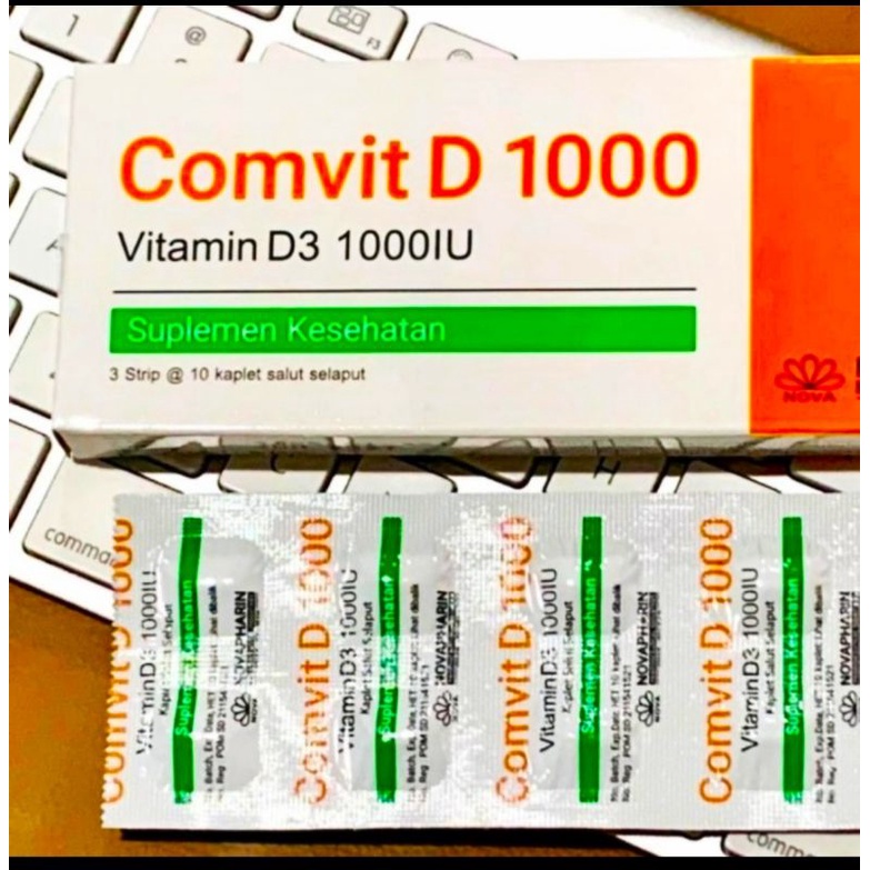 Comvit D 1000iu Vitamin D3 / Becom C / Hevit C1000 / Bionicom C500 / Becom Zet