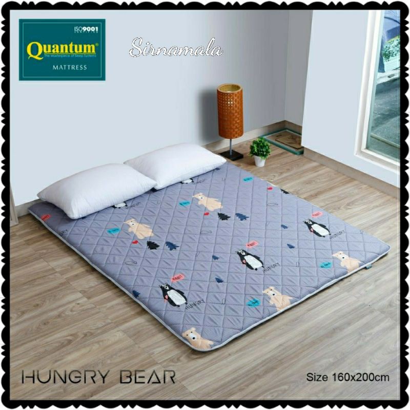 KASUR GULUNG QUANTUM UK. 100 CM / 160 CM / KASUR LIPAT FLAMINGO