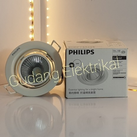 LAMPU DOWNLIGHT LED PHILIPS POMERON 3 WATT