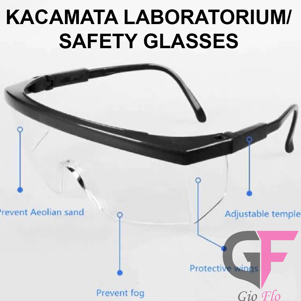 Kacamata Pelindung Protector Safety Glasses Anti Droplet