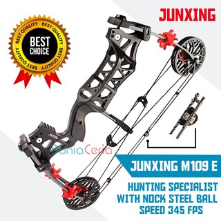 Busur Panah Import Junxing M109 E Steel Ball Hunting / Fishing Compound Bow