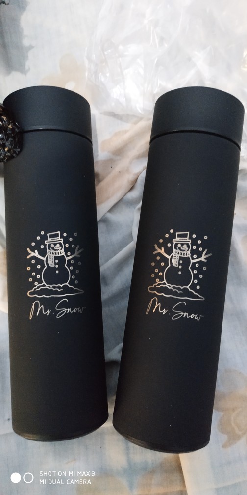 Botol Minum / Kado / Tumbler Custom Travel  500 Ml Grafir