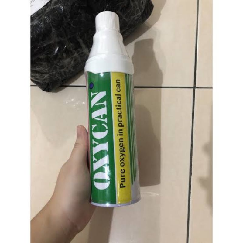OXYCAN Oksigen green kaleng 500cc