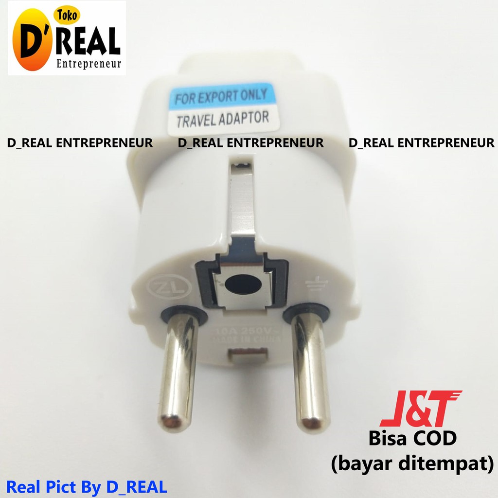 STEKER OVER STOP KONTAK SAMBUNGAN COLOKAN CONVERTER KAKI 3 KE KAKI 2 SERBAGUNA