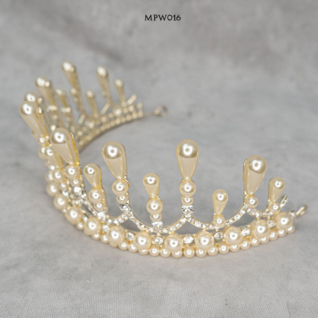 [TOKO TERPERCAYA] AKSESORIS SANGGUL PENGANTIN MAHKOTA BRIDAL HEADPIECE MPW016