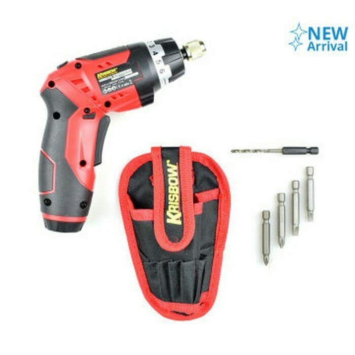MURAH AJA CORDLES SCREWDRIVER KRISBOW/OBENG LISTRIK CARGER