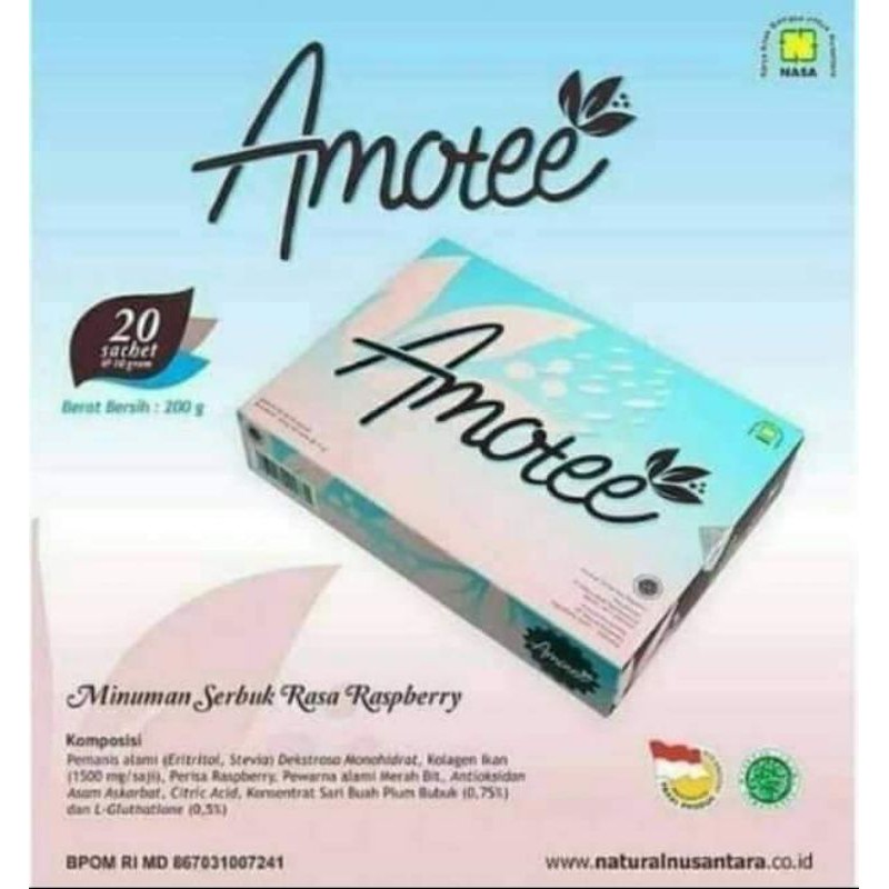 

Amotee herbal nasa merawat kulit dari dalam