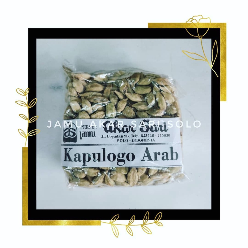

Jamu Akar Sari - Kapulaga Hijau - Kapulaga Arab - Untuk bumbu masakan dan mengatasi pencernaan
