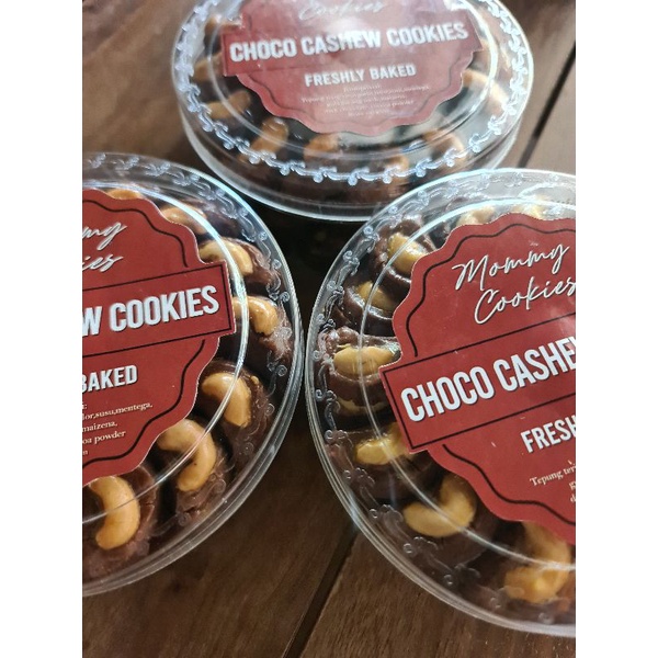 

choco cashew cookies