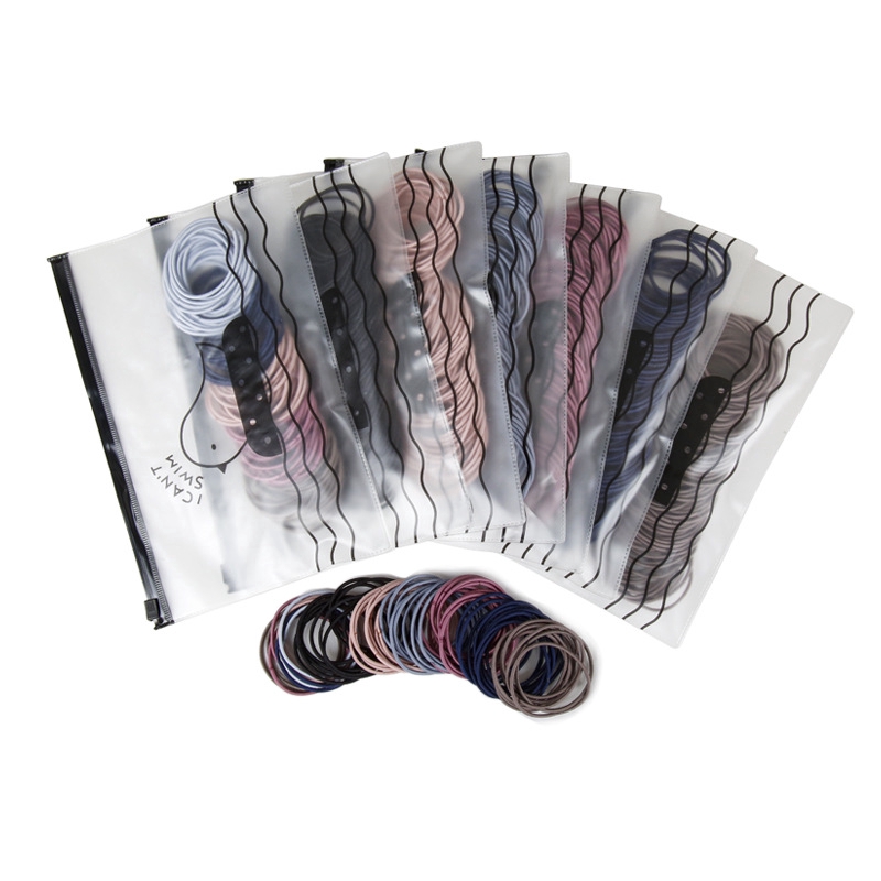 Korean Version of the Rubber Band Hairtie Simple Style Small Rope Small Circle High Elastic Head Rope