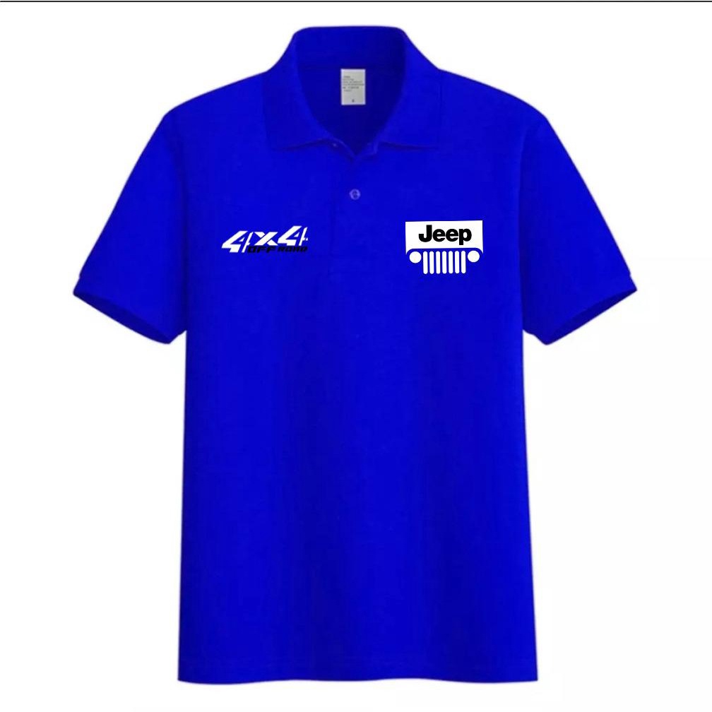 Noveli wear - Kaos kerah pria | kaos polo shirt | kaos polo distro logo Jeep