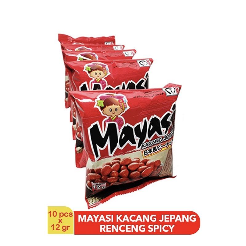 

Mayasi Kacang Jepang Pedas 12 gram - 1 pcs